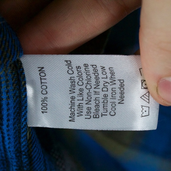 Legendary Whitetails Blue Flannel Shirt Size XL - Picture 6 of 8